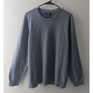 Naadam Original Cashmere Crewneck Sweater Men's Size XL Stone Blue Pullover NWT